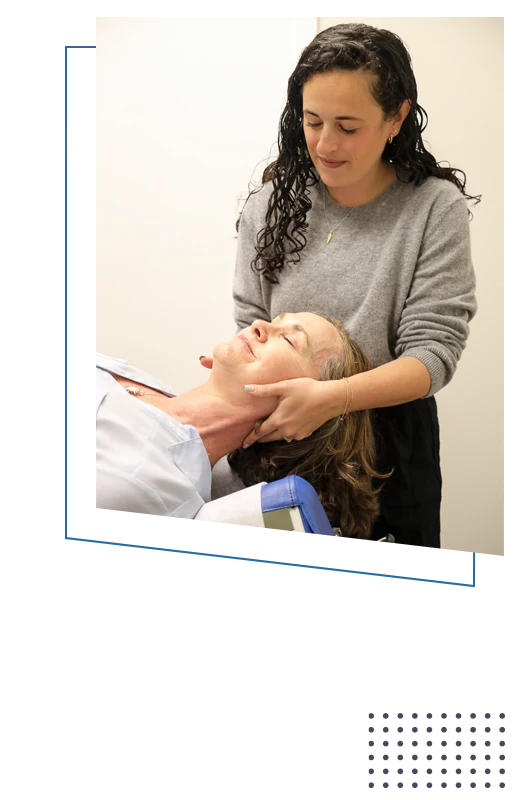Alex Powers Adjusting Patient Neck